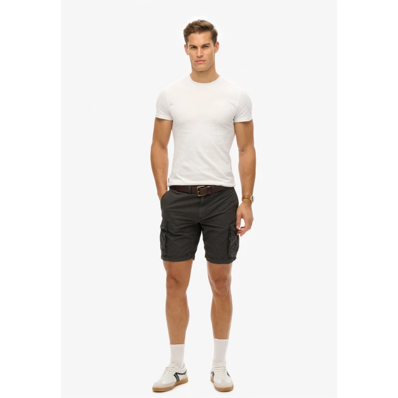 Image of Superdry Mens Cargo Shorts Black male X Large