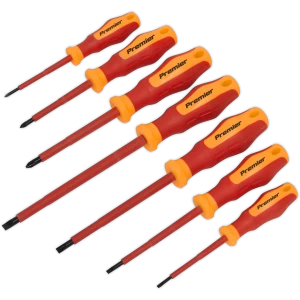 Image of Sealey 7 Piece VDE Screwdriver Set