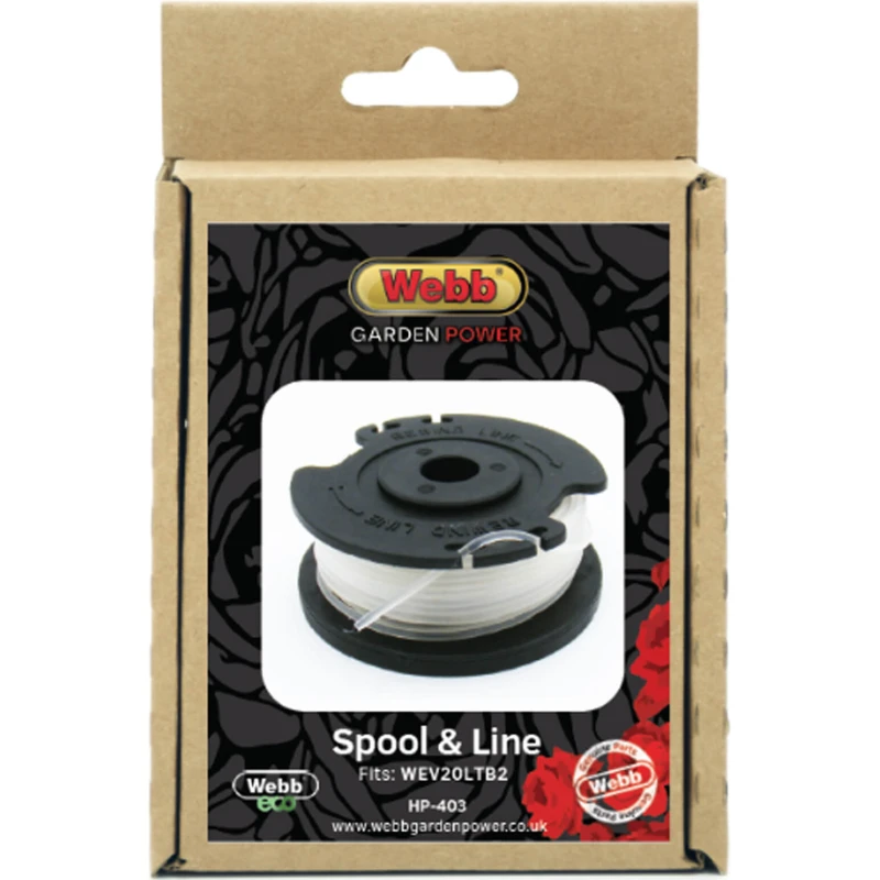 Image of Webb Replacement Spool and Line for WEV20LT Grass Trimmer HP-403 Qty: Pack of 1