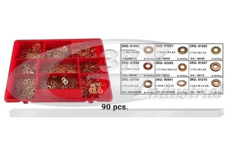 Image of 3RG Injector seal kit 3RG 96017