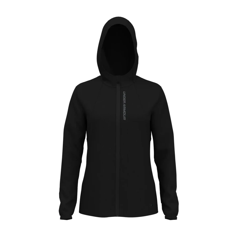 Image of Womens waterproof jacket Under Armour OutRun the Storm Noir Female S