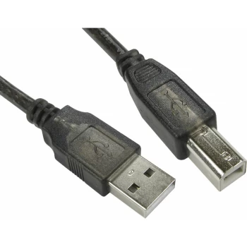 image of 16-1748 10m USB 2.0 A M B M Active Boosted Black Cable - Truconnect