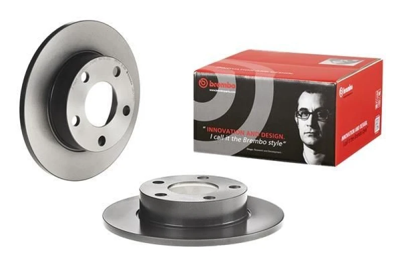 Image of BREMBO Brake disc BREMBO 08.5775.11