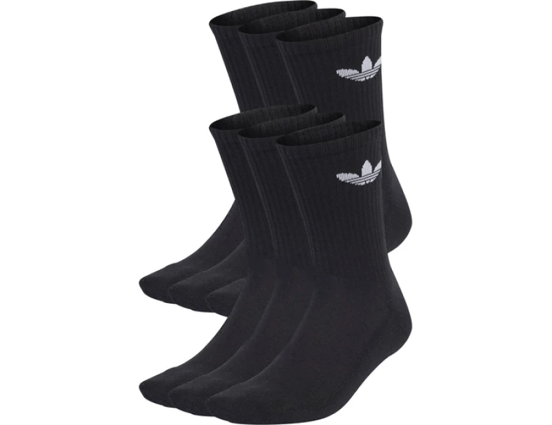 Image of Adidas Originals Crew 6er Pack Socks Black S