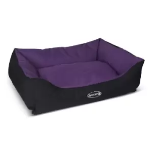 Image of Scruffs Expedition Large Box Pet Bed - Plum