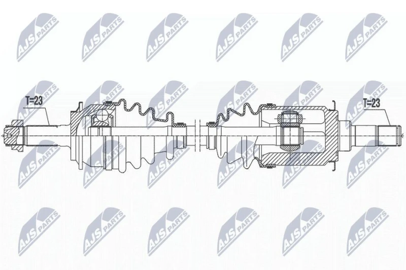 Image of NTY Drive shaft NTY NPW-HD-079