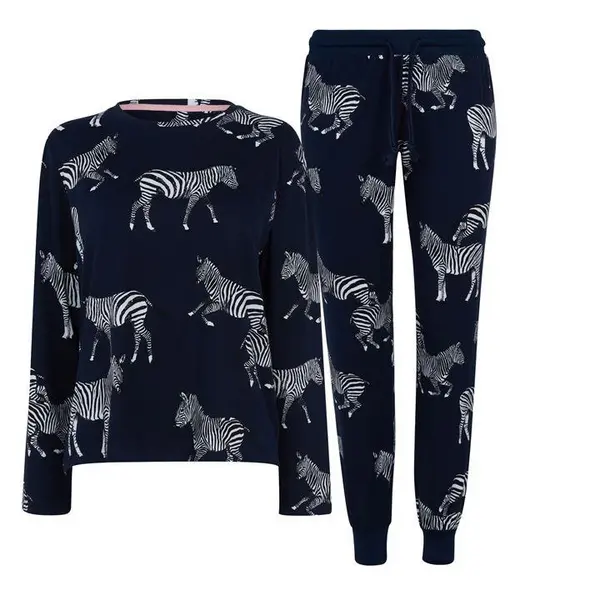 Image of Chelsea Peers Classic Pyjama Set - Blue 12
