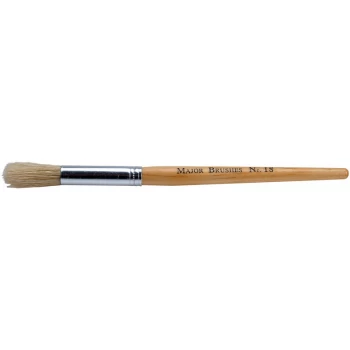 Image of Major Brushes - Chunky Paint Brushes Plain Set 10