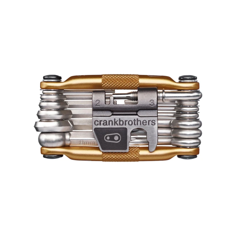 Image of Crankbrothers Crank Brothers Multi 19 Multitool - Gold Gold One Size