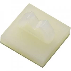 Image of Cable mount Self adhesive Ecru 543453 6.1mm