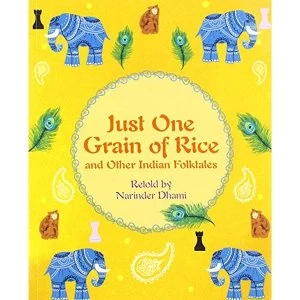 Image of Reading Planet KS2 - Just One Grain of Rice and other Indian Folk Tales - Level 4: Earth/Grey band Paperback / softback 2019