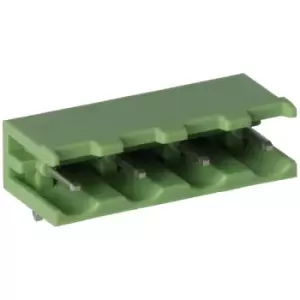 Image of TruConnect 211867 7.62mm 4 Way 15A 300V Header Right Angle Side En...