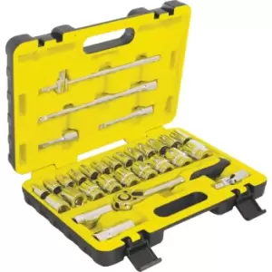 Image of 1/2" Square Drive Metric Minor 30 PC Set