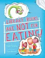 Image of library books are not for eating