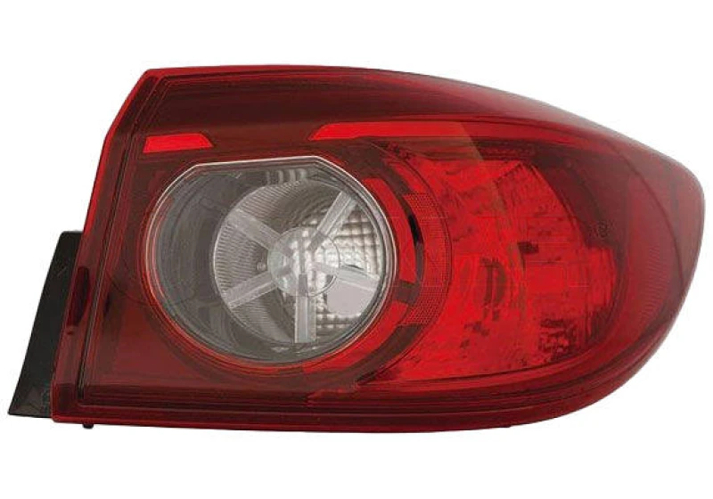 Image of ALKAR 2272652 Rear light Outer section, without bulb holder, Right, W21/5W Combination Rearlight (391)