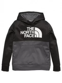 Image of The North Face Boys Surgent Block Overhead Hoodie - Black/Grey