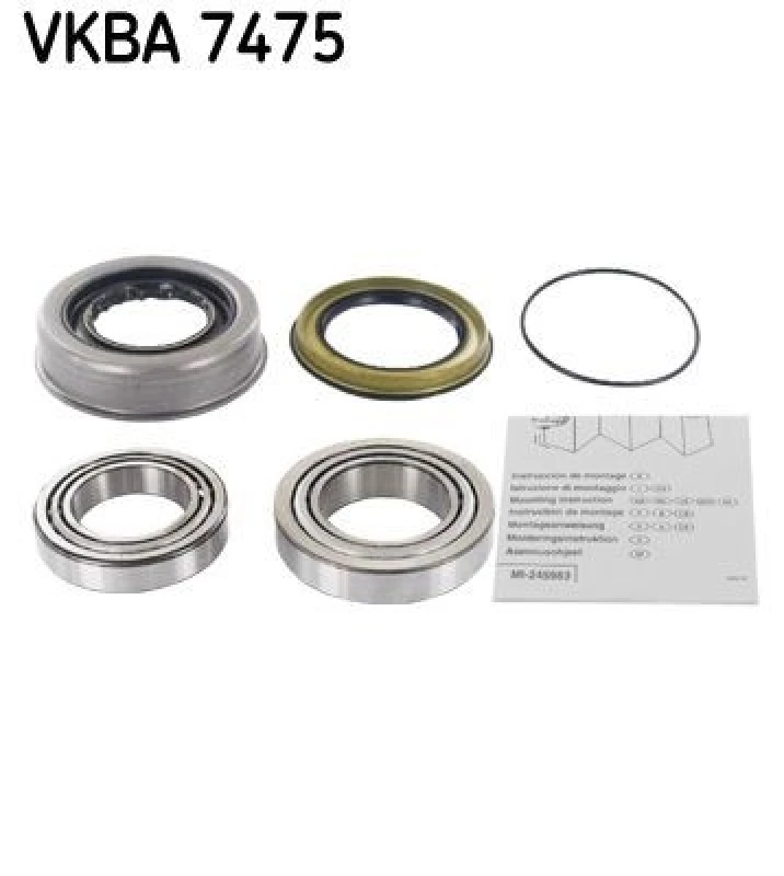 Image of SKF Wheel bearing kit SKF VKBA 7475