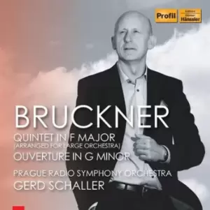 image of Bruckner Quintet in F Major/Ouverture in G Minor by Anton Bruckner CD Album