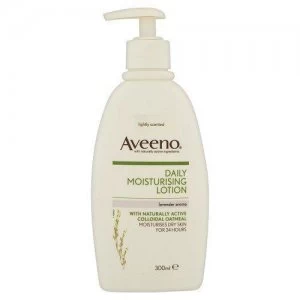 image of Aveeno Daily Moisturising Lotion with Lavender Aroma 300ml