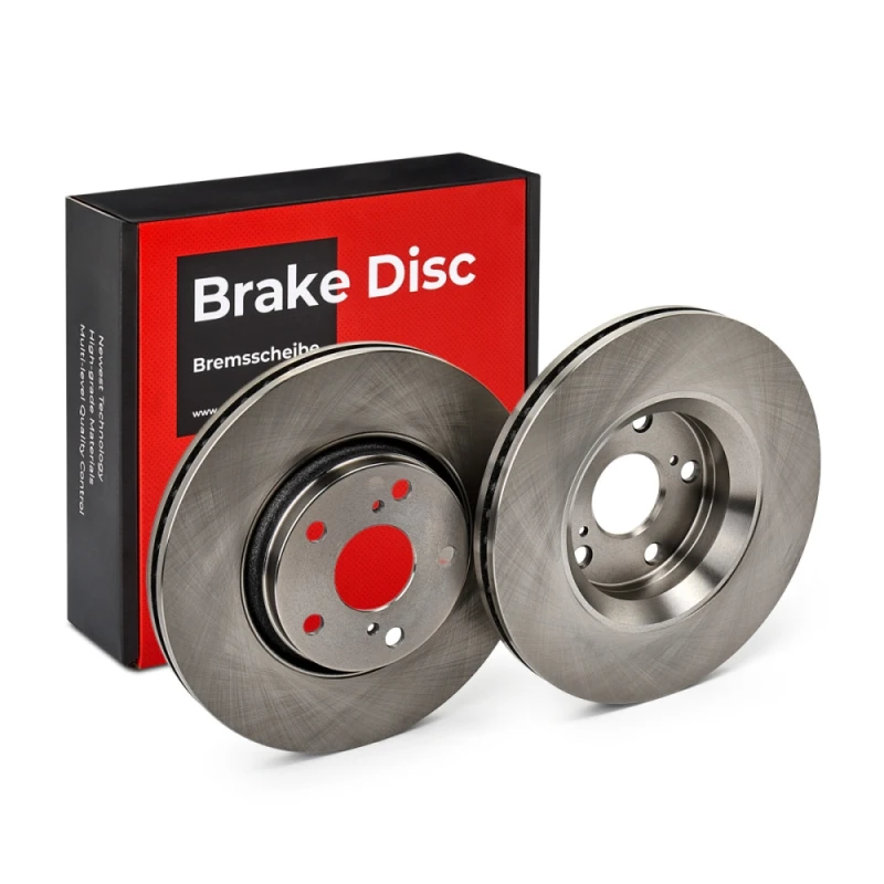 Image of STARK SKBD-0020301 Brake disc Front Axle, Vented, Cast Iron, Uncoated, Untreated, without bolts/screws Cast Iron Brake Disc (82)