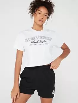 image of Retro Chuck Taylor Cropped T-Shirt