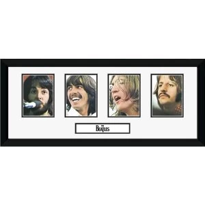 Image of The Beatles Storyboard Framed Photographic Print