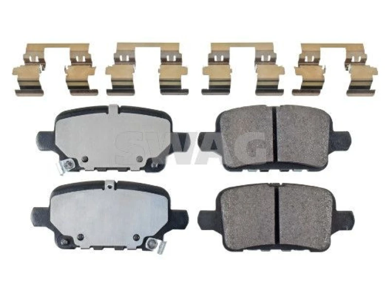 Image of Brake pad set SWAG 33 10 7489