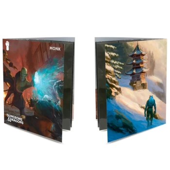 Image of Ultra Pro Dungeons & Dragons Class Folio with Stickers - Monk