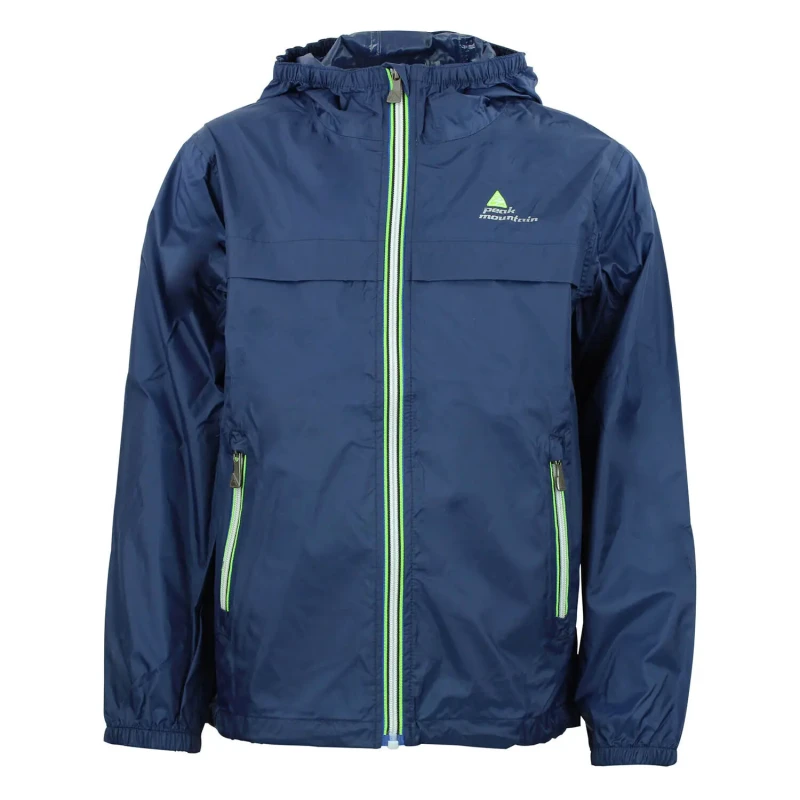 Image of Peak Mountain Children's ski jacket Peak Mountain Ecarnew Bleu Male 16 ans ECARNEW/10-16/FL/MARINE