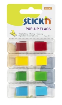 image of Value Stickn Pop-Up Flags 12mm 140 Tabs Printed 26020