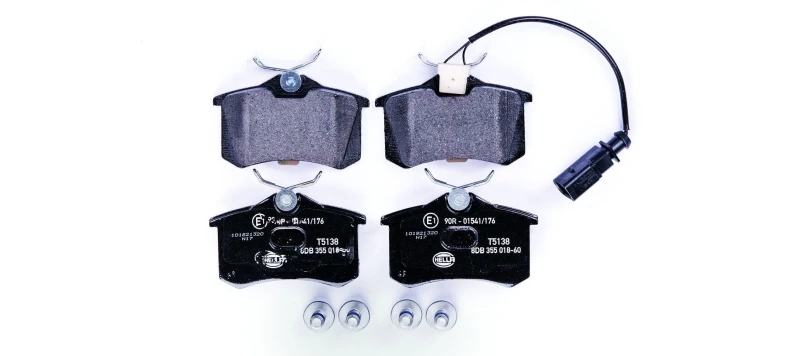 Image of HELLA Brake pad set HELLA 8DB 355 018-601