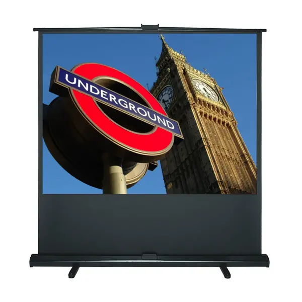 Sapphire AV 100" SFFS404RP-FABRIC Rear PVC Grey Projector Screen