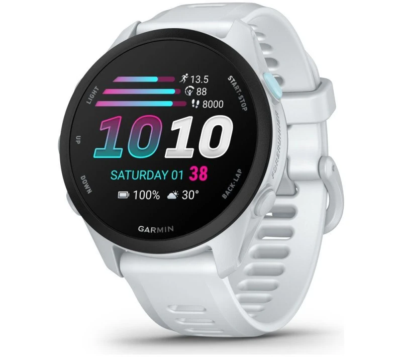 Image of Garmin Forerunner 70 Sports Watch Whitestone, 43 mm, White 753759368364
