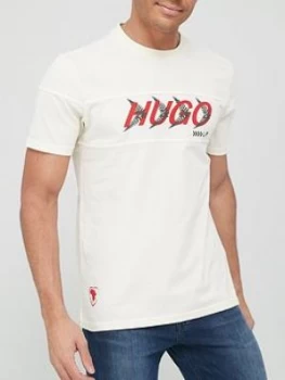 Image of Hugo Boss X Liam Payne Dappel T-Shirt Natural Size 2XL Men