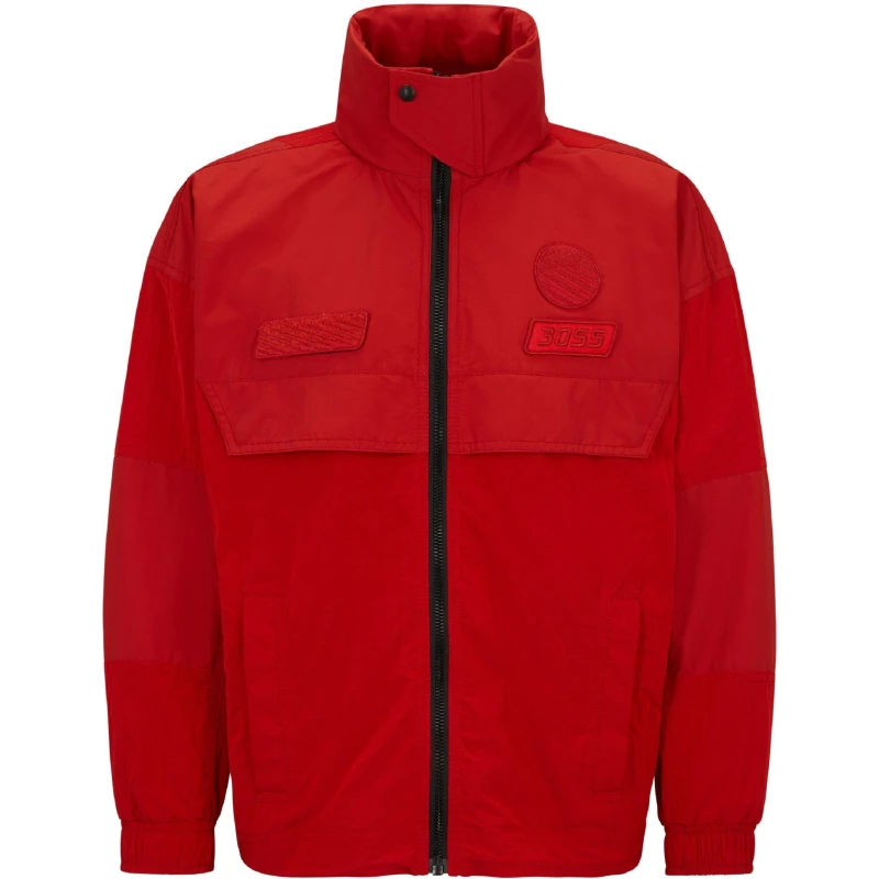 Image of Boss Mens Ostoner Formal Jacket Bright Red male 36 (46)