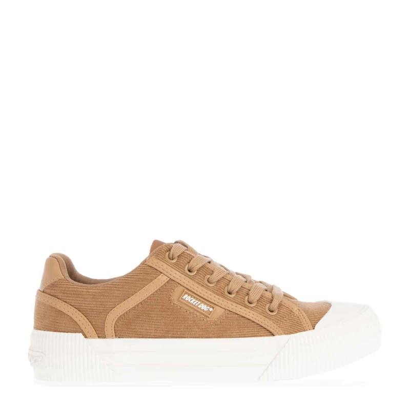Image of Rocket Dog Cheery Corduroy Trainers - Brown Brown 4