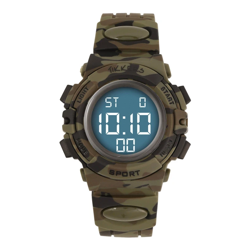 Image of Tikkers Light Up Watch Childrens Digital Watches One Size Multi 70449099000