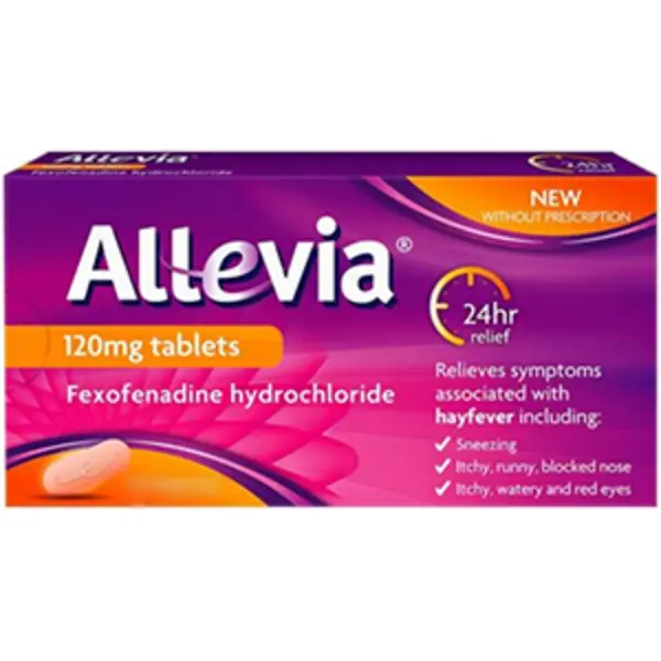 Image of Allevia 120mg 7 Tablets