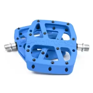 Image of e*thirteen Base Flat Pedal Blue 9/16"