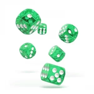 image of Oakie Doakie Dice D6 (Translucent Green)