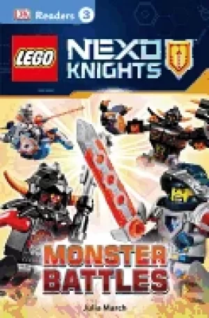 Image of dk readers l3 lego nexo knights monster battles