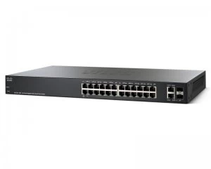 image of Cisco Smart Plus SG220-26P 2- 6 Ports Manageable Ethernet Switch