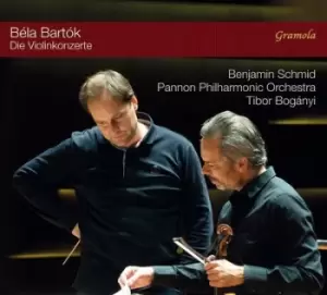 Image of Bela Bartok Die Violinkonzerte by Bela Bartok CD Album
