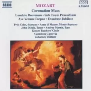 image of Mozart Coronation Mass / Ave Verum by Wolfgang Amadeus Mozart CD Album