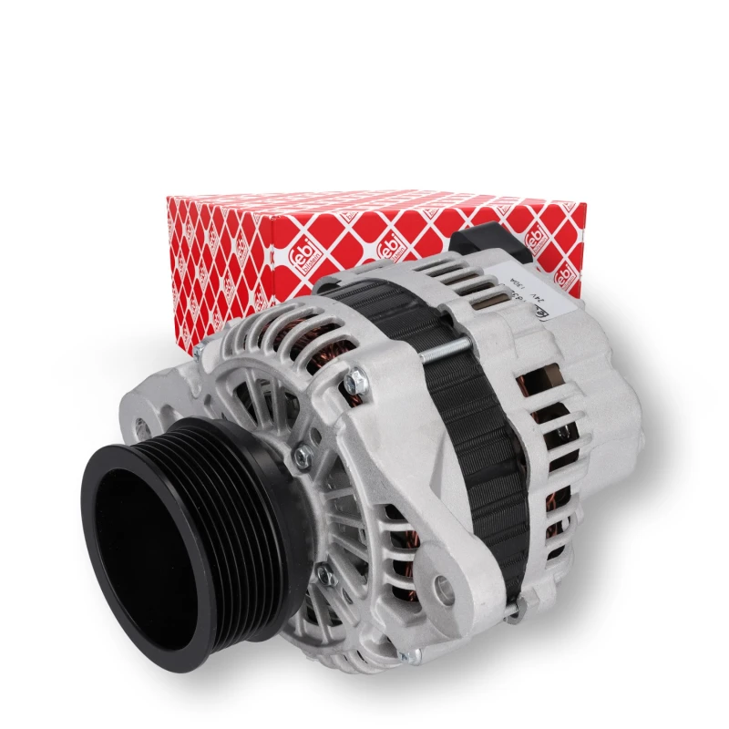 Image of FEBI BILSTEIN 183200 Generator Alternator Charging Current: 130A, Voltage: 24V Alternator (4)