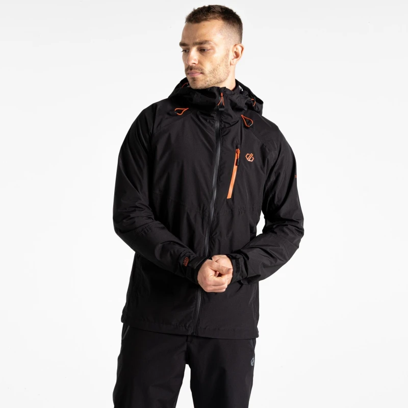 Image of Dare 2b Dare 2b Men Torrek Breathe Out Jacket in Jet Black Size: Small Jet Black S Male 5063019911595