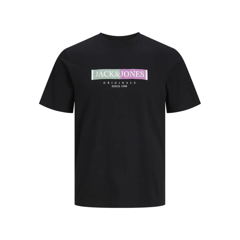 Image of jack & jones T-Shirt Jack & Jones Lafayette Box Noir Male L