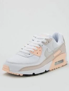 image of Nike Air Max 90 - White/Pink