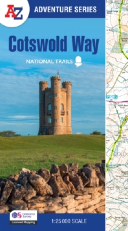 Image of Cotswold Way. Paperback. By AZ Maps Books