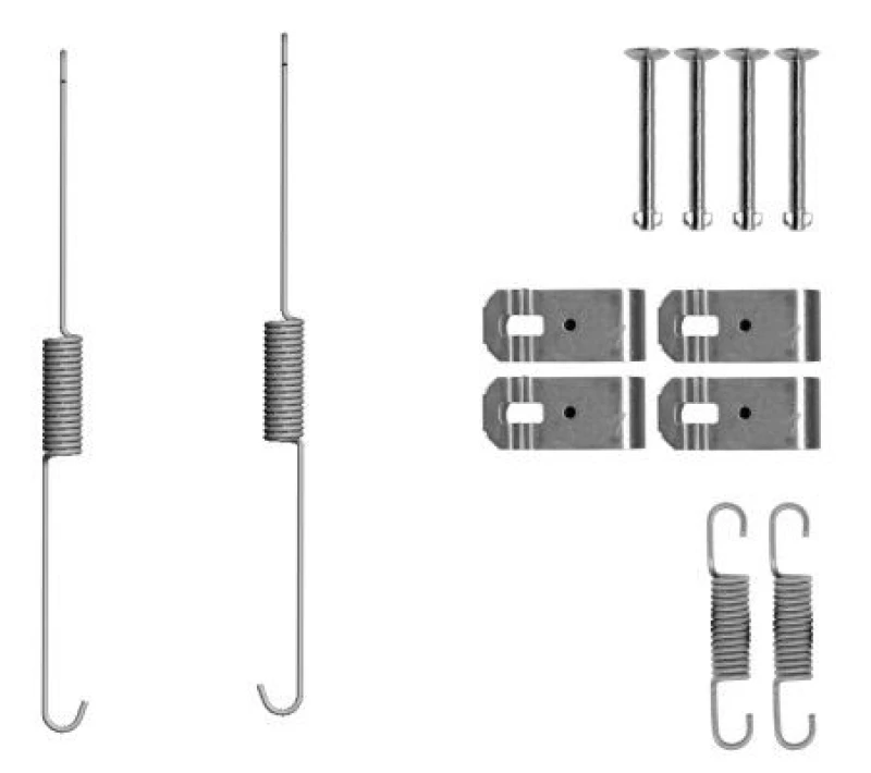 Image of Brake shoe fitting kit TEXTAR 97033400